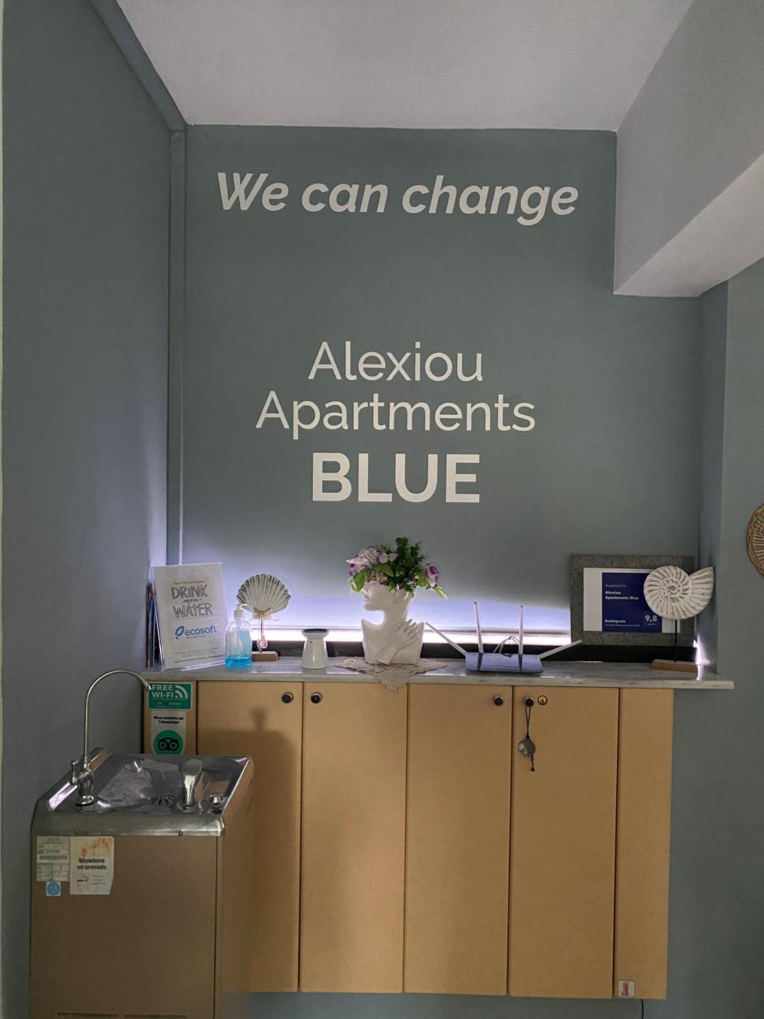 Rethymno Blue Apartments エクステリア 写真